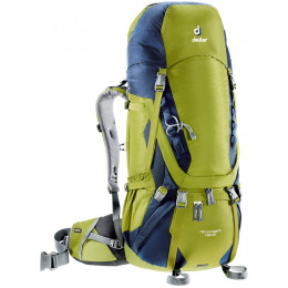 Rucksack Deuter Aircontact 45+10 (2018) grün MossNavy