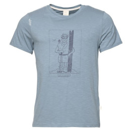 Herren-T-Shirt Chillaz Homo Mons Sportivus blau greyblue
