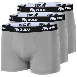 Herren-Boxershorts Zulu Bambus 210 4in 3-pack