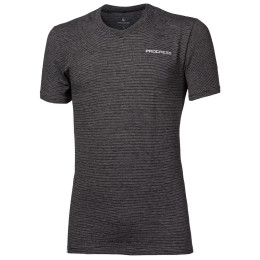 Herren-T-Shirt Progress Argis schwarz/grau