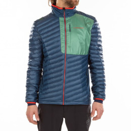 Herrenjacke La Sportiva Krush Primaloft Jkt M blau/grün Opal/Grassgreen