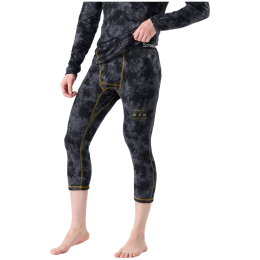 Herren 3/4 Unterhose Smartwool Merino 250 Baselayer 3/4 Bottom schwarz/grau Blk Td/Hny Gld