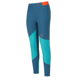 Damen-Leggings La Sportiva Camino Tight Pant W blau Storm Blue/Lagoon