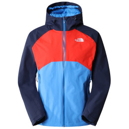 Herrenjacke The North Face Stratos blau/rot SUPERSONCBLU/FRYRD/SMTNVY