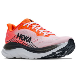 Herren Laufschuhe Hoka Clifton 11 Wide orange/schwarz Neon Tangerine / Frost