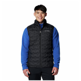 Herren-Daunenweste Columbia Delta Ridge™ II Down Vest schwarz Black