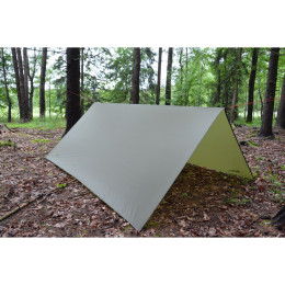 Vordach Warmpeace Shelter Tarp dunkelgrün OliveGreen