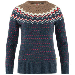 Damenpullover Fjällräven Övik Knit Sweater W blau Navy