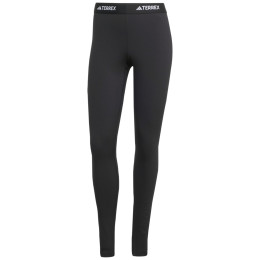 Damen-Leggings Adidas Multi Synt Ti W schwarz Black