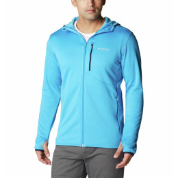 Herren Funktions-Sweatshirt Columbia Park View™ Fleece Full Zip Hoodie hellblau Compass Blue Heather