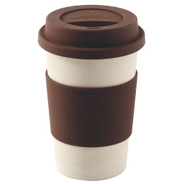 Tasse Outwell Bamboo Cup weiß