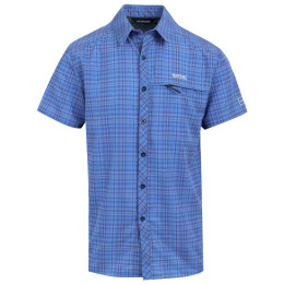 Herrenhemd Regatta Trav Pack Awy SS Shrt hellblau OlympBluChck