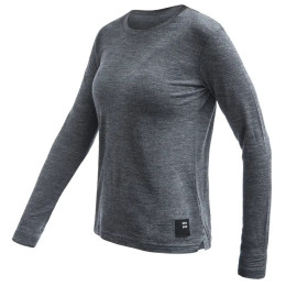 Damen-T-Shirt Sensor Merino Lite grau anthracite gray