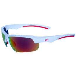 Brille 3F Version weiß/rot