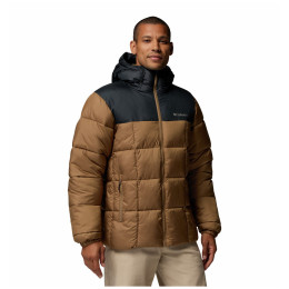 Herrenjacke Columbia Puffect™ Iv Hooded Jacket braun Delta, Black