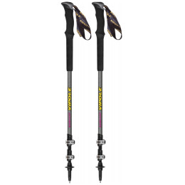 Trekkingstöcke Vipole Base Camp Ql Mid Violet Dlx grau