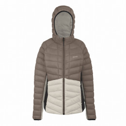 Damenjacke Regatta Women’s Hooded Dalent hellbraun Moc/PerPl/Bk