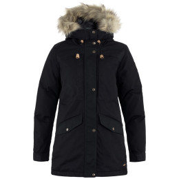 Damen-Winterjacke Fjällräven Singi Down Jacket schwarz Black