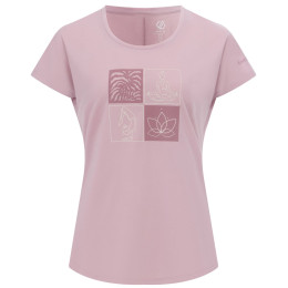 Damen-T-Shirt Dare 2b Serenity Tee hellrosa Mauve Shadow