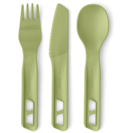 Besteck Sea to Summit Horizon Cutlery Set - 3 Piece grün Tarragon