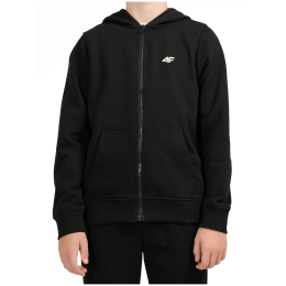 Kinder-Sweatshirt 4F Sweatshirt M2754 Deep Black schwarz Deep Black