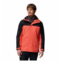Herren Skijacke Columbia Shotski Jacket schwarz/orange Zing/Black