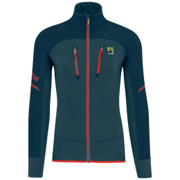 Herrenjacke Karpos Alagna Evo Jacket blau/rot Stargazer/Midnight/Fiery Red