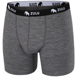 Herren-Boxershorts Zulu Merino 160 6in grau grey