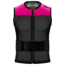Kinder Rückenprotektor Relax Speedmaster Evo Jr. schwarz/rosa černá, neon růžová
