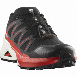 Herrenschuhe Salomon Speedcross Peak schwarz Black / Asphalt / Fiery Red