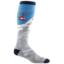 Herren Kniestrümpfe Darn Tough Heady Yeti Otc grau gray