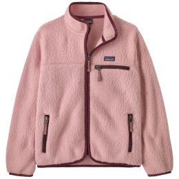 Kinder-Sweatshirt Patagonia K's Retro Pile Jacket - Fuzzy Mauve rosa Fuzzy Mauve