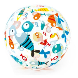 Aufblasbarer Ball Intex Lively Print Balls 59040NP blau/orange Fish