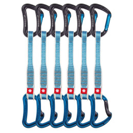 Express-Set Ocún Raven Qd Zoom 20 Cm 6-Pack blau Blue