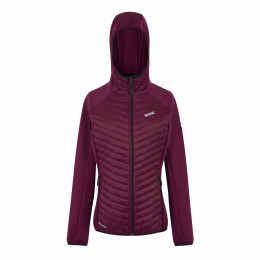 Damenjacke Regatta Women’s Andreson Hybrid weinfarbe Dark Pimento