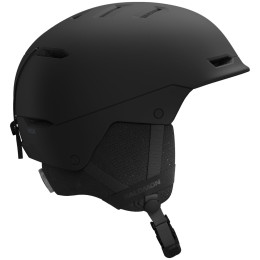 Kinder Skihelm Salomon Husk Jr Mips schwarz Black