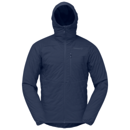Herrenjacke Norrona lyngen Alpha100 Zip Hood dunkelblau Indigo Night