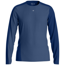 Herren-Funktionsshirt Ortovox 120 Cool Tec Fast Upward Ls M blau Blue Nunatak