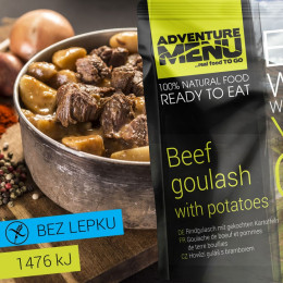 Fertigessen Adventure Menu Rindereintopf mit Kartoffeln 400 g
