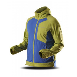 Herrenjacke Trimm Roche grün lime green/jeans blue