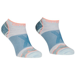 Damensocken Ortovox Alpinist Low Socks W blau Ice Waterfall