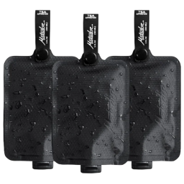 Reise-Gadget Matador FlatPak Toiletry Bottle (3 pk) schwarz Black