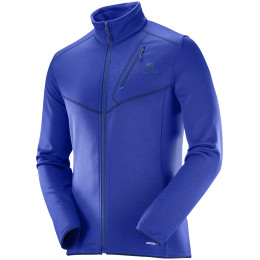 Herren-Sweatshirt Salomon Discovery Fz M blau SurfTheWeb