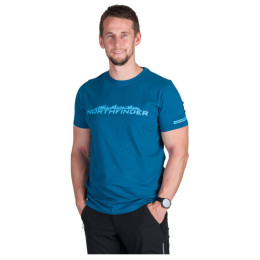 Herren-T-Shirt Northfinder Ferdinand blau 526inkblue