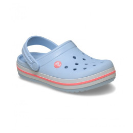Kinderpantoffeln Crocs Crocband Clog K Blue Frost/Guava blau/rosa Blue Frost/Guava