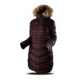 Damenmantel Trimm Dora rot dark bordo