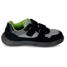 Dětské celoroční barefoot boty Bugga Safi Black schwarz černá