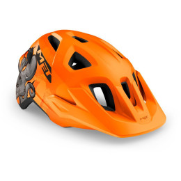 Kinder Fahrradhelm MET Eldar Octopus orange