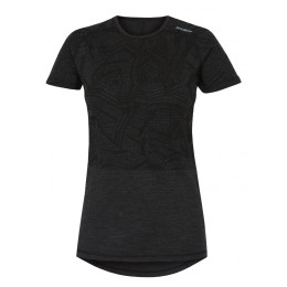 Damen-Funktionsshirt Husky Merino 100 Kr. Rukáv L schwarz