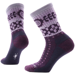 Socken Smartwool Women's Everyday Cozy Retro Sunflower Cr lila